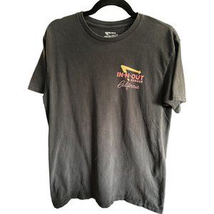 In-N-Out Burger size M faded black short sleeve t- shirt